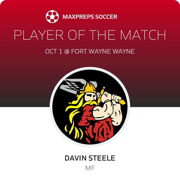 #2 Davin Steele Player of the Game badge