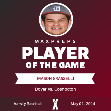 #2 Mason Grasselli Player of the Game badge