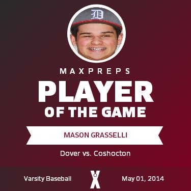 #2 Mason Grasselli Player of the Game badge