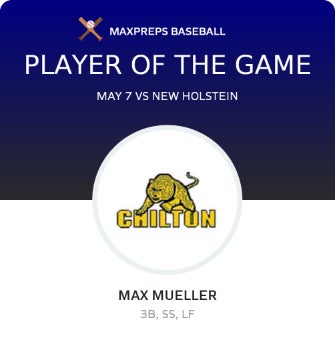 #5 Max Mueller Player of the Game badge