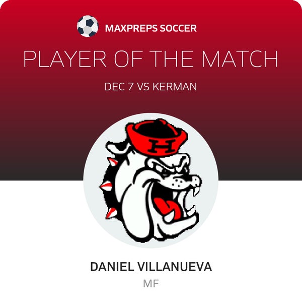 #21 Daniel Villanueva Player of the Game badge