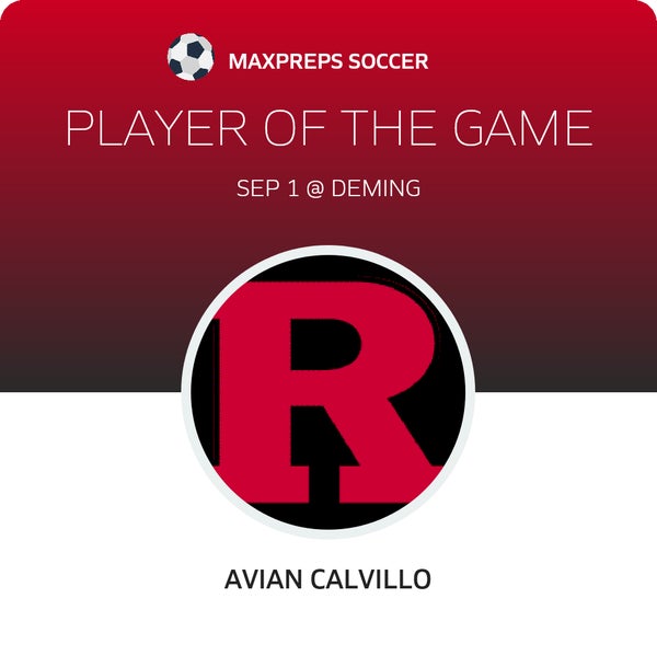 #18 Avian Calvillo Player of the Game badge
