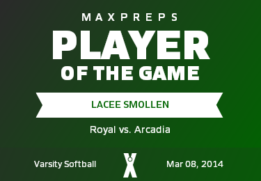 #32 Lacee Smollen Player of the Game badge