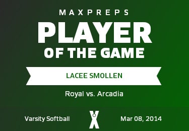 #32 Lacee Smollen Player of the Game badge