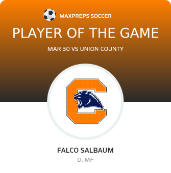 #5 Falco Salbaum Player of the Game badge