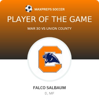 #5 Falco Salbaum Player of the Game badge
