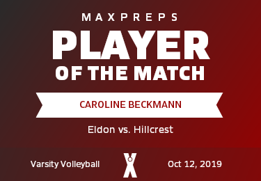 #12 Caroline Beckmann Player of the Game badge