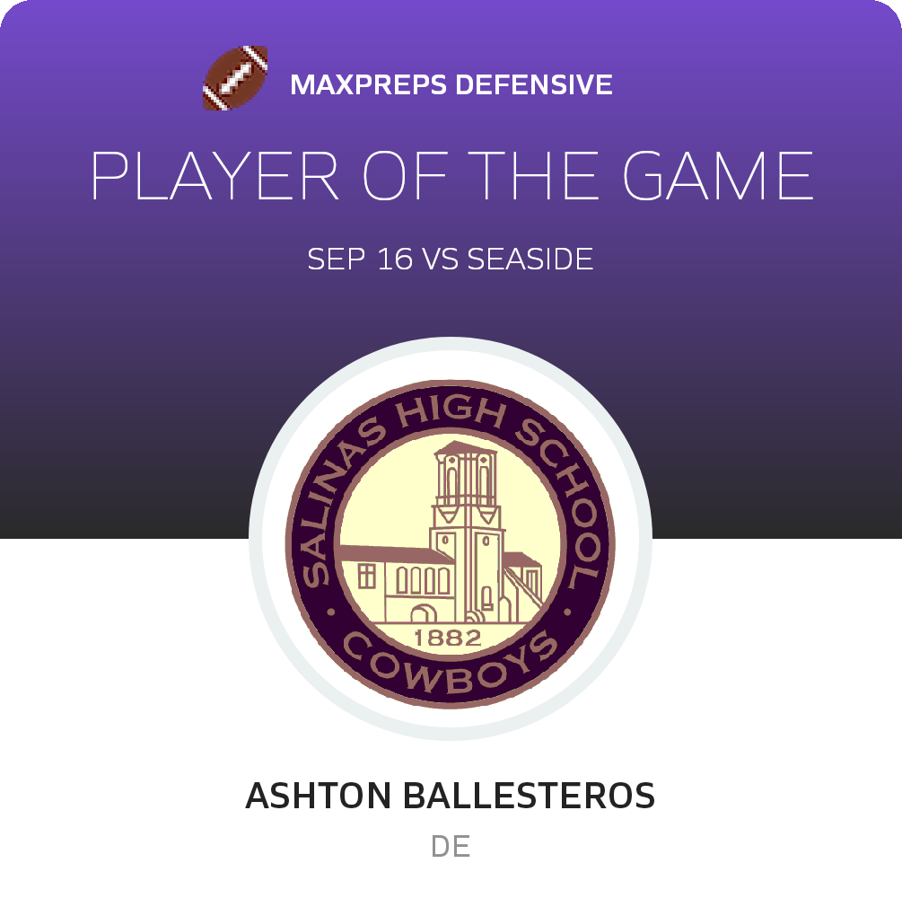 Player of the Game