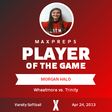 #23 Morgan Halo Player of the Game badge