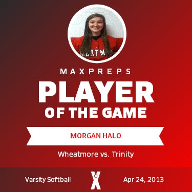#23 Morgan Halo Player of the Game badge