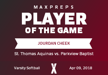 #2 Jourdan Cheek Player of the Game badge