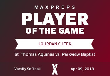 #2 Jourdan Cheek Player of the Game badge