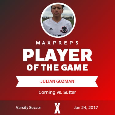 #9 Julian Guzman Player of the Game badge