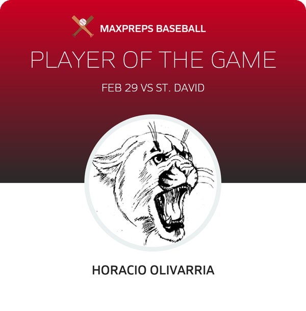 #7 Horacio Olivarria Player of the Game badge