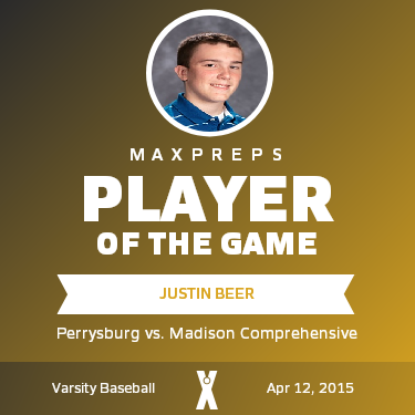 #16 Justin Beer Player of the Game badge
