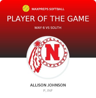 #13 Allison Johnson Player of the Game badge