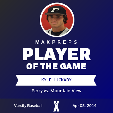#19 Kyle Huckaby Player of the Game badge