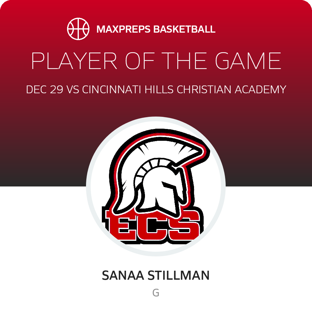 Cincinnati Hills Christian Academy vs Evangelical Christian | Girls ...