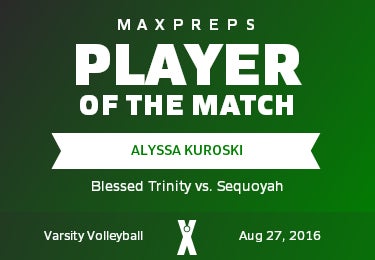 #10 Alyssa Kuroski Player of the Game badge