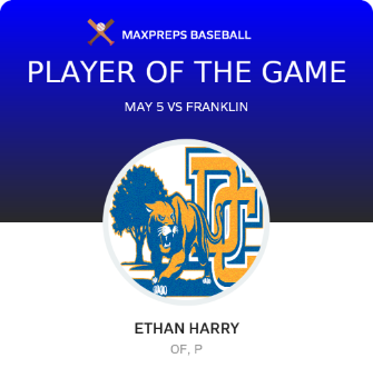 #11 Ethan Harry Player of the Game badge