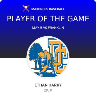 #11 Ethan Harry Player of the Game badge