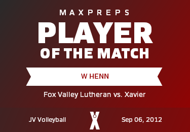 #4 W Henn Player of the Game badge