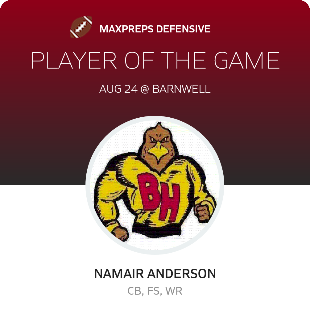 BlackvilleHilda vs Barnwell Football 8/24/2023