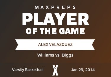 #20 Alex Velazquez Player of the Game badge