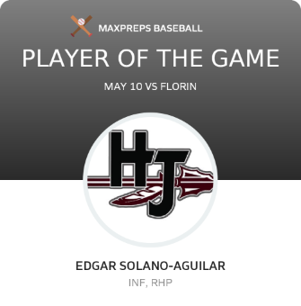 #3 E. Solano-Aguilar Player of the Game badge