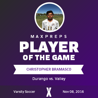 #11 C. Bramasco Player of the Game badge