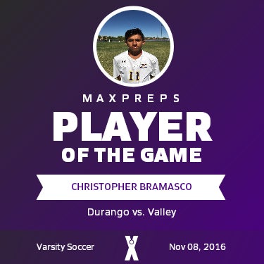 #11 C. Bramasco Player of the Game badge