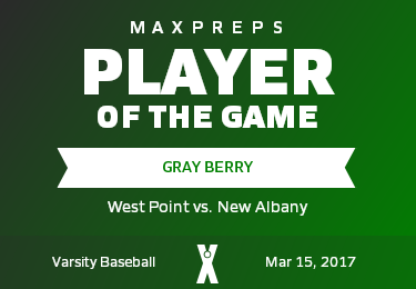 #13 Gray Berry Player of the Game badge
