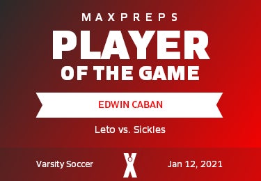 #6 Edwin Caban Player of the Game badge