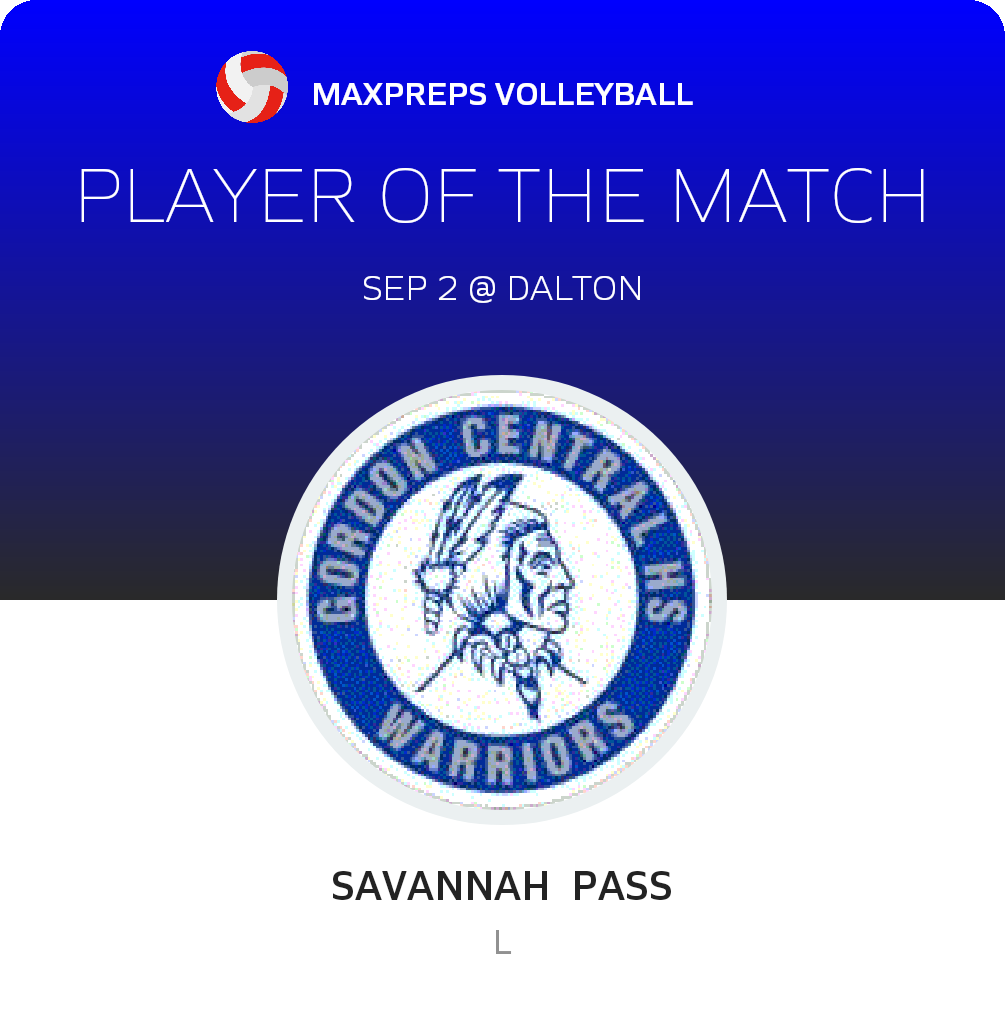 Player of the Game