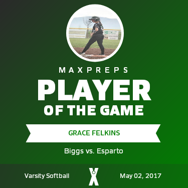 #11 Grace Felkins Player of the Game badge