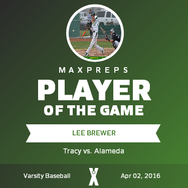 #11 Lee Brewer Player of the Game badge