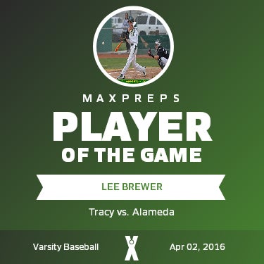 #11 Lee Brewer Player of the Game badge