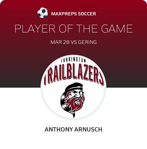 #7 Anthony Arnusch Player of the Game badge