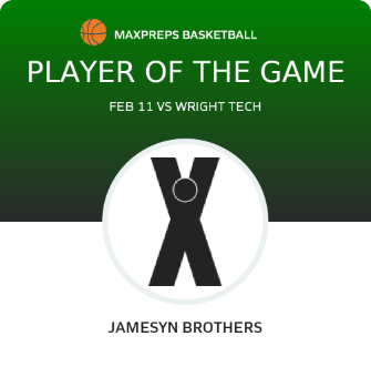 #0 Jamesyn Brothers Player of the Game badge
