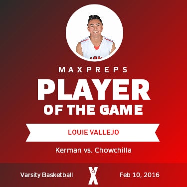 #21 Louie Vallejo Player of the Game badge