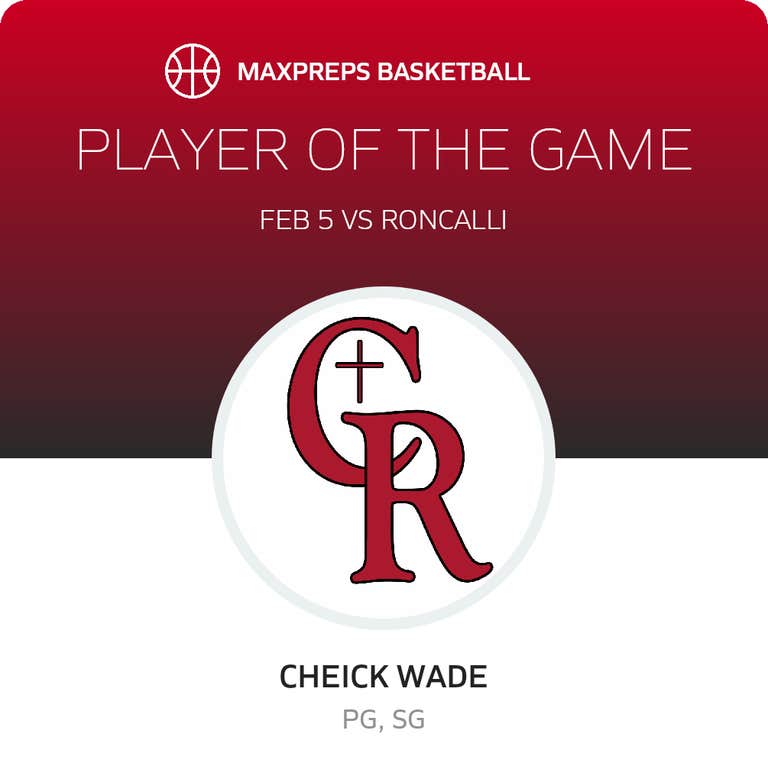 Cheick 65 Cheick Wade's High School Career Home