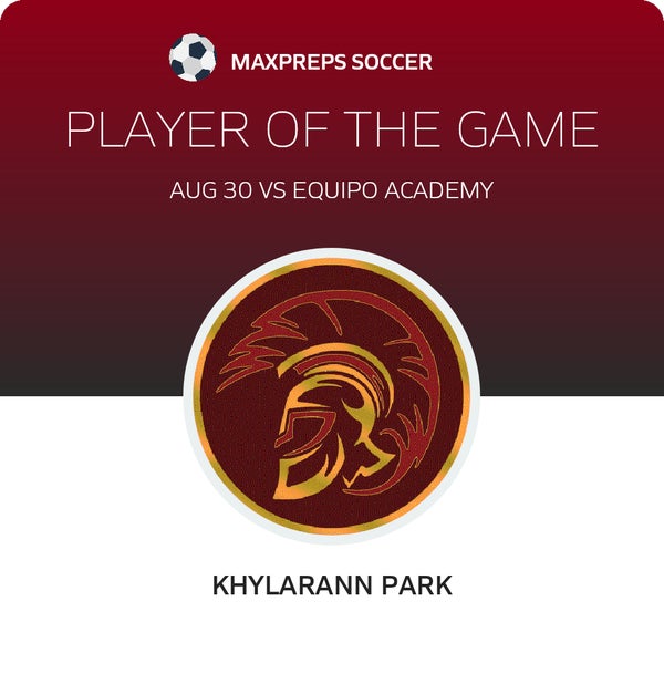 #5 Khylarann Park Player of the Game badge