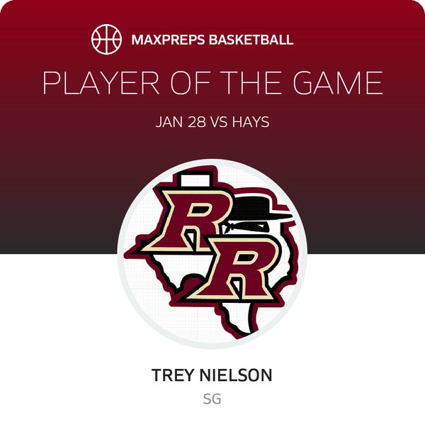 #3 Trey Nielson Player of the Game badge