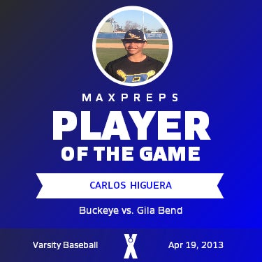 #2 Carlos Higuera Player of the Game badge