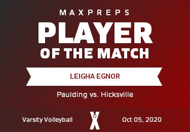 #12 Leigha Egnor Player of the Game badge