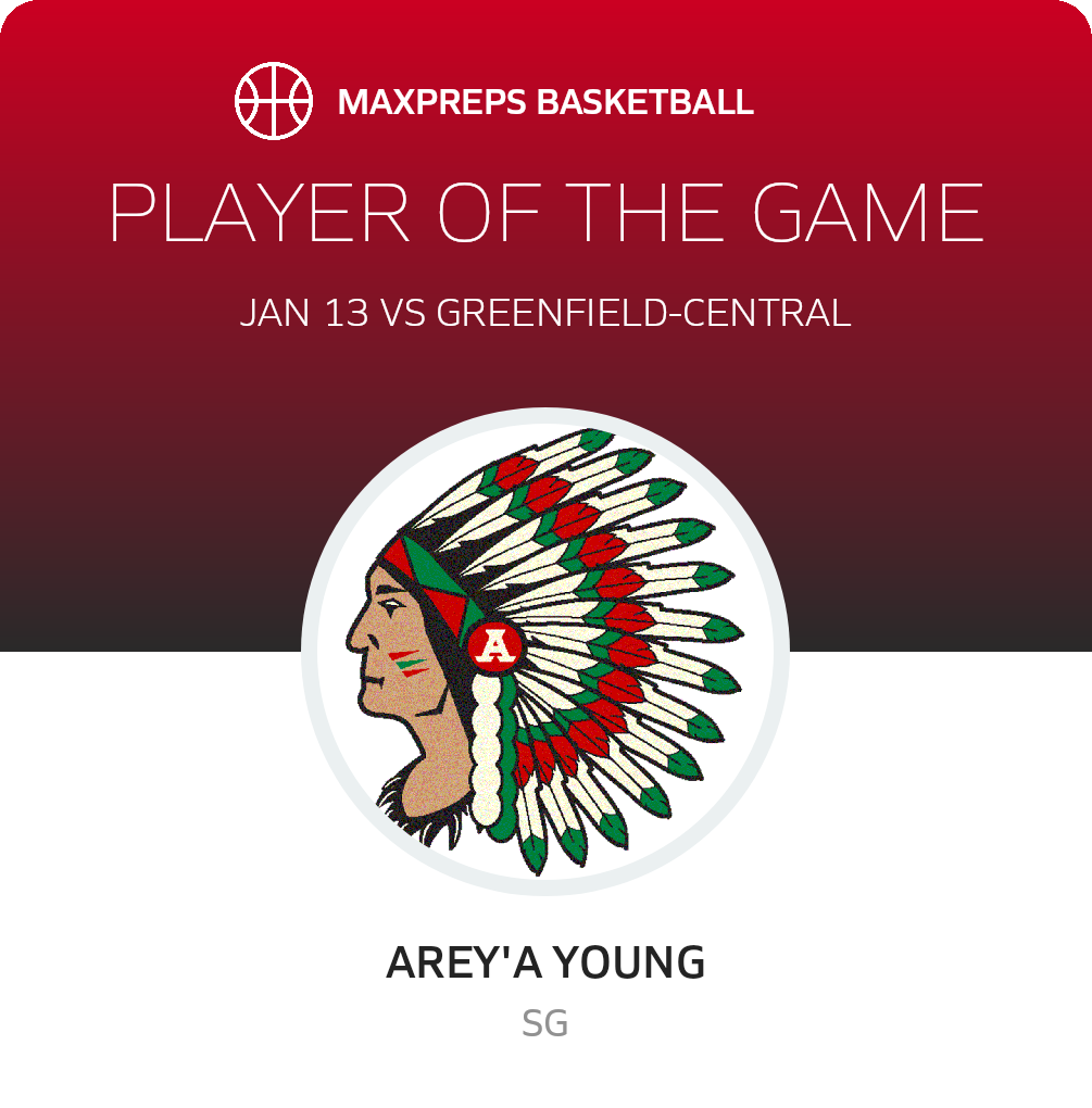 #22 Arey'a Young Player of the Game badge