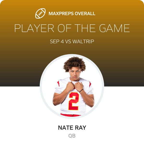 #2 Nathaniel Ray Player of the Game badge