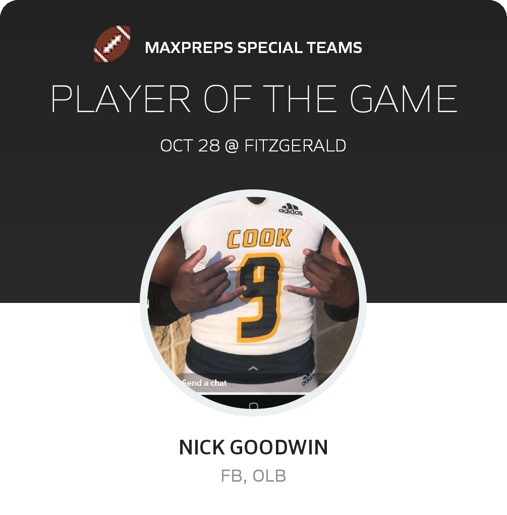 Cook High School (Adel, GA) Varsity Football