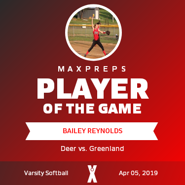 #32 Bailey Reynolds Player of the Game badge