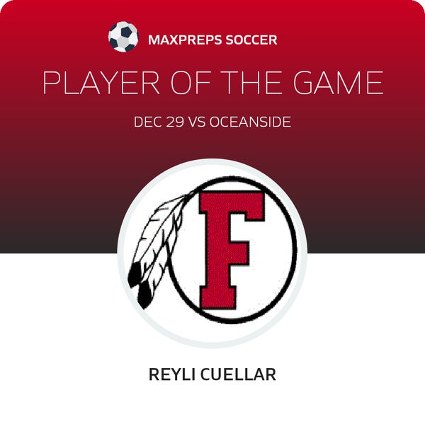 #4 Reyli Cuellar Player of the Game badge